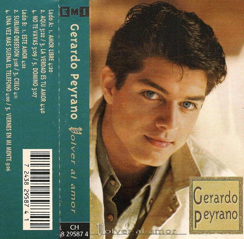Gerardo Peyrano - Volver Al Amor. Cassette