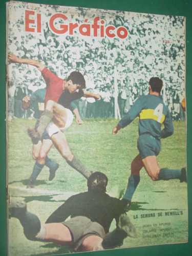 Revista Grafico 2353 Almagro Lanus Boca Newells Racing River