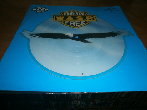 Wasp  Forever Free   Shaped Picture Disc