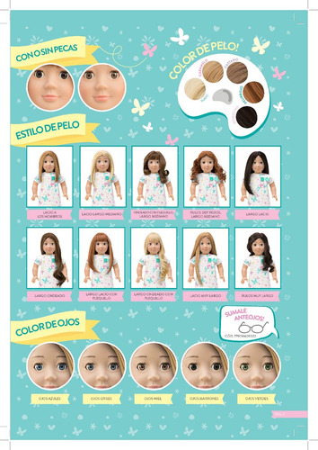 Amies- Muñeca Similar American Girl Our Generation