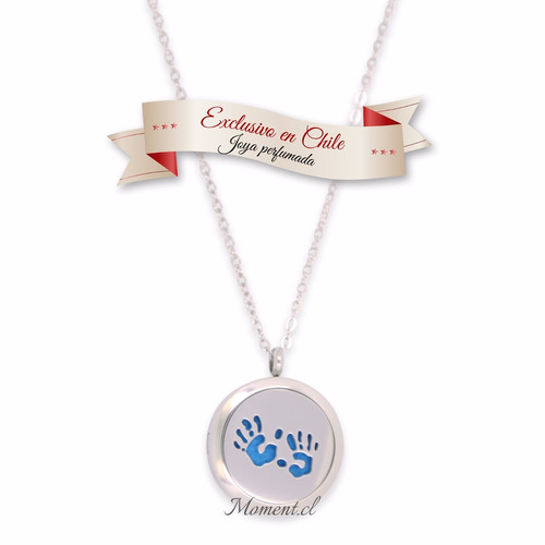 Aroma Joya. Collar Con Colgante Perfumado - Manitos Bebe