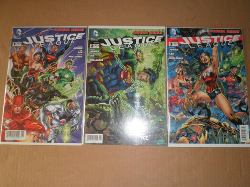 Justice League The New 52 #1-15 Televisa Firmados