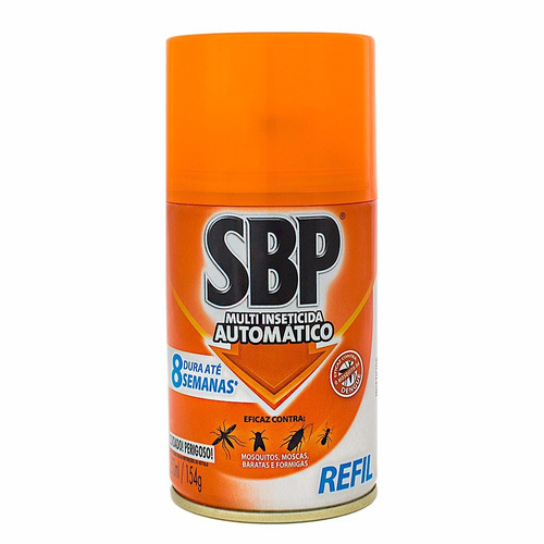 5 Refil De Repelente Sbp 250ml P/aparelho Automático