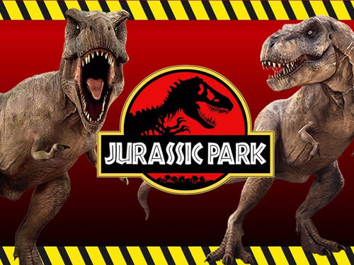 Kit Imprimible Jurassic Park Dinosuarios Diseña Tarjetas Mas