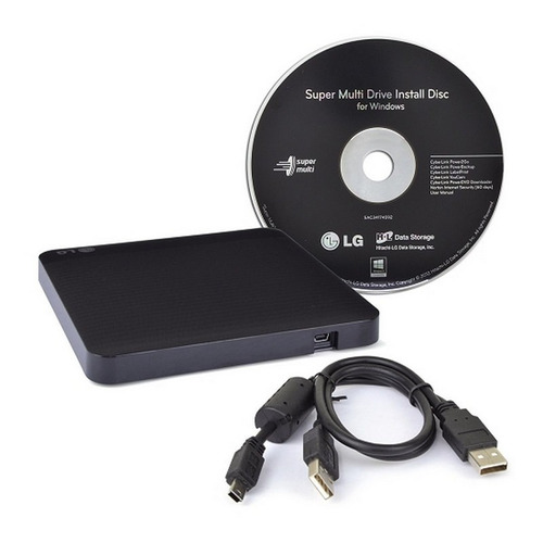 Quemador Externo LG Dvd-writer Usb 8x Slim Dl Gp50 En Oferta