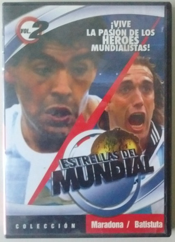 Dvd Estrellas Del Mundial Maradona / Batistuta