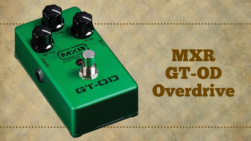 Pedal Para Guitarra Mxr Gt Od M193 Overdrive / En Belgrano