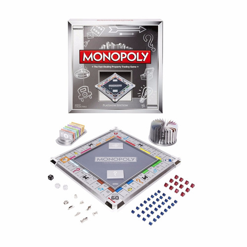 Monopoly Edición Platinum - Platinum Edition- Envío Gratis