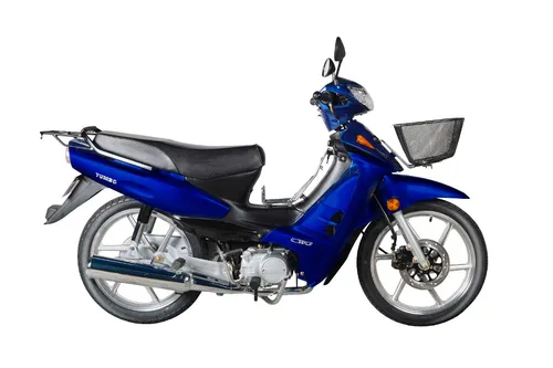 Moto Motos Yumbo Pollerita C 110 Dlx Aleación Con Casco