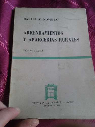 Arrendamientos Y Aparcerias Rurales Rafael Novello C47