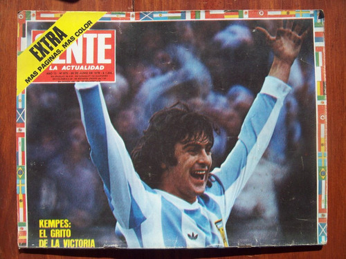 Gente 675 29/6/78 Argentina Campeon Futfon Mundial Kempes