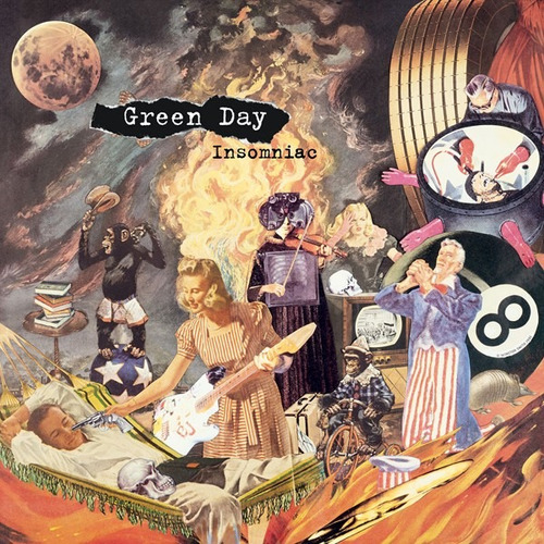 Green Day Insomniac Lp Sellado Eu Kktus