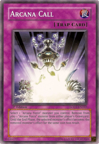 Yu-gi-oh Arcana Call - Common Frete Incluso