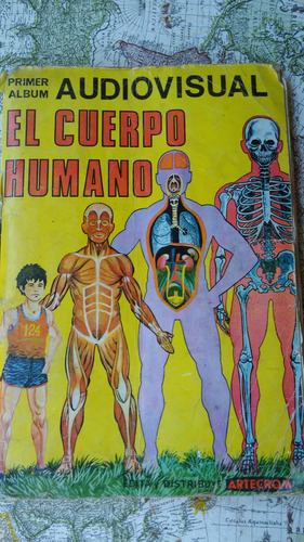 Álbum Figuritas El Cuerpo Humano