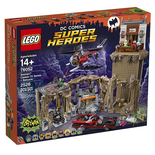 Lego Dc Comics Baticueva Clasica 76052