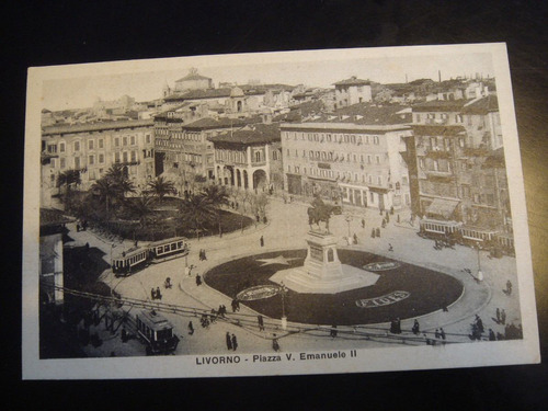 Postal Piazza V Emanuele Ii Livorno