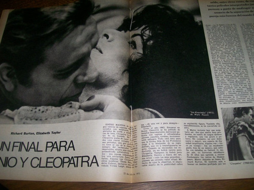 La Nacion Revista- Richard Burton - Elizabeth Taylor