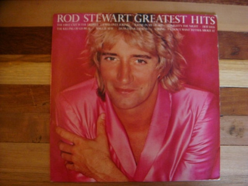 Disco De Acetato Importado  Rod Estewart Grandes Hits 1979