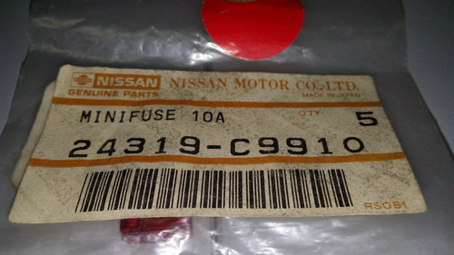 Fusible 10 Amp Nissan Tiida / Sentra B16