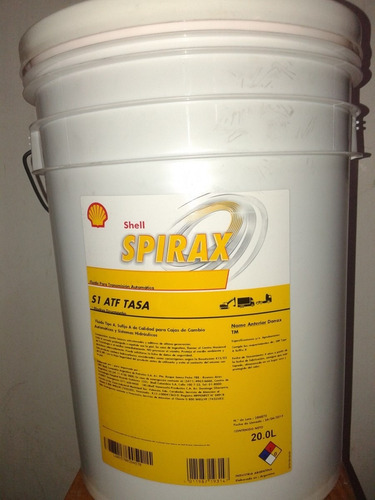 Aceite Shell Spirax S1 Atf Tasa Balde 20 Litros