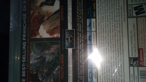 Call Of Duty Black Ops 3 Ps3, Nuevo Y Sellado.