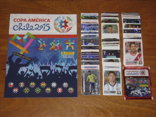 Álbum Copa America Chile 2015 Panini - 100% Completo