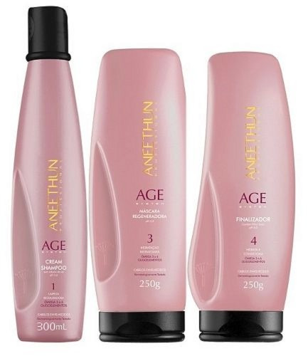 Aneethun Age Plástica Capilar - Kit Shampoo + Masc + Finaliz