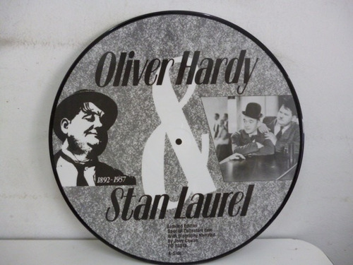 Hardy & Laurel El Gordo Y El Flaco Picture Disc 12 Importado
