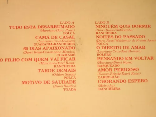 Discografia ChX - 60 dias apaixonado, 1979