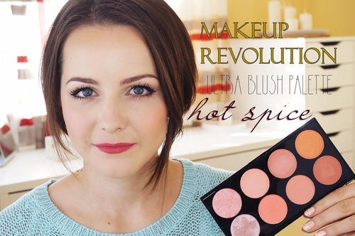 Makeup Revolution - Paleta Rubor Iluminador Hot Spice Contor | Envío gratis