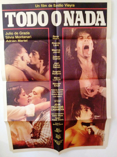 Afiche De Cine Original - Todo O Nada