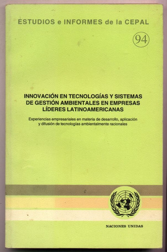 Innovación Tecnología Sistema Gestión Ambiental Cepal Beckel
