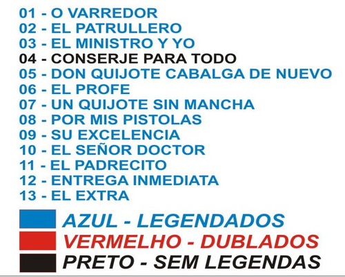 Imagem 6 de 6 de Coleção Completa Do Cantinflas (lotes 1, 2, 3 E 4) 43 Dvds.
