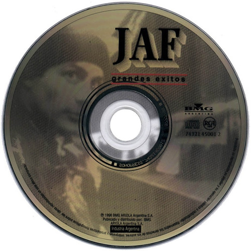 Jaf Grandes Exitos Cd Nuevo Cerrado 100 % Original En Stock