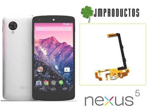 Flex De Carga LG Google Nexus 5 D820 D821 Micrófono Y Antena