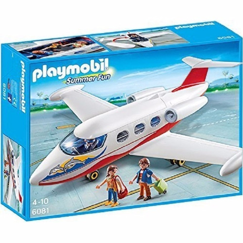 Brinquedo Playmobil Jatinho De Verão Original 6081