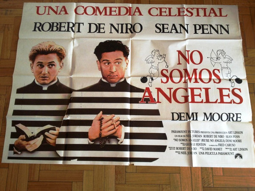 Afiche De Cine Original - No Somos Angeles - Afiche Doble