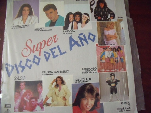 Lp Super Disco Del Año, Daniela Romo Y Varios