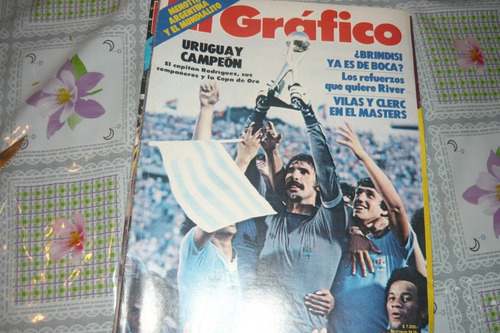 Revista El Grafico 3197 Uruguay Campeon De La Copa De Oro