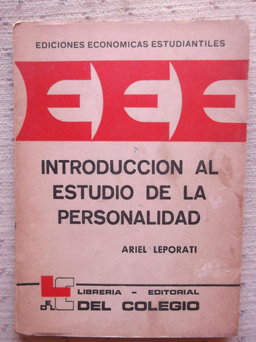 Introd. Al Estudio De La Personalidad Ariel Leporati 1969