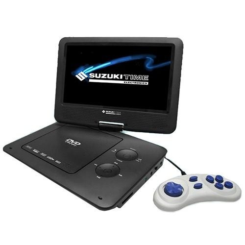 Dvd Portatil Usb Pantalla 9 Suzuki Time Funda Auto Juegos