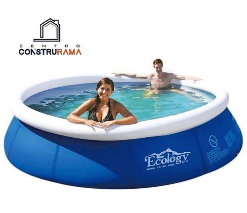 Piscina Inflable Instand Up Area 2,4 Mts Altura 63cm Ecology