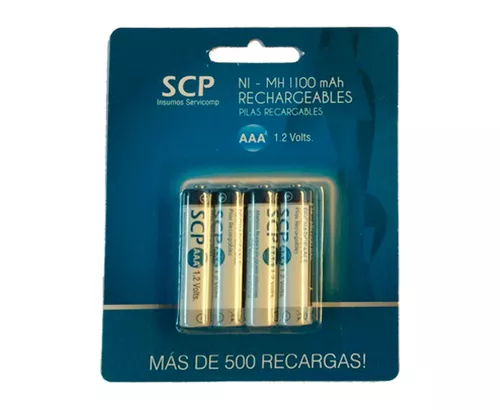 Pila Bateria Recargable Aa Blister Pack X 4 3800mah Pilas