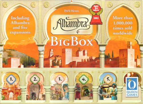 Alhambra Big Box - Jogo De Tabuleiro Importado Queen Games