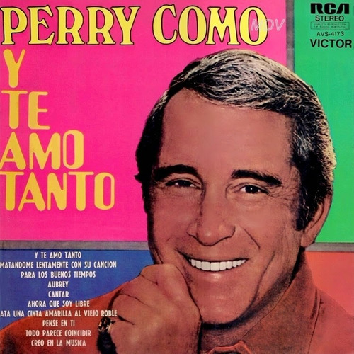 Perry Como Y Te Amo Tanto  Español Vinilo Argentino Lp Pvl