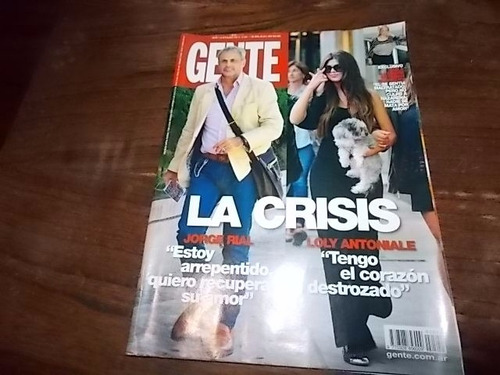 Revista Gente 2541 Loly Rial 1/4/14 Velez Casiraghi Pigna