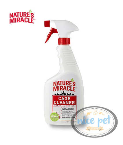 Limpiador De Jaulas Natures Miracle 709 Ml. - Nice Pet