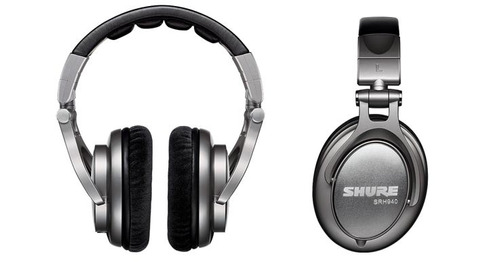 Shure Srh940 Auricular Profesional Cerrado Para Estudio