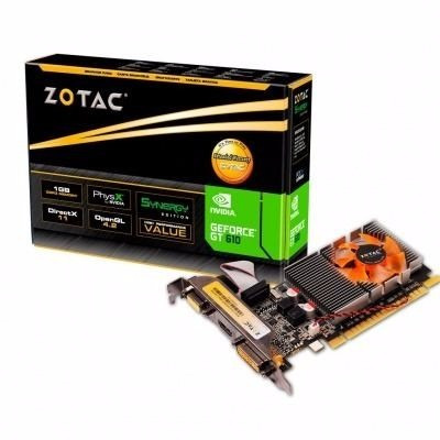 Geforce Zotac Gt 610 1gb Ddr3 C/ Low Profile Dvi Hdmi Vga 3d