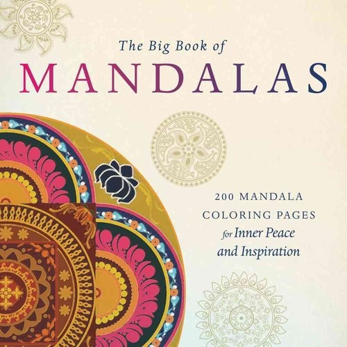 Libro En Inglés: El Gran Libro De Mandalas Para Colorear